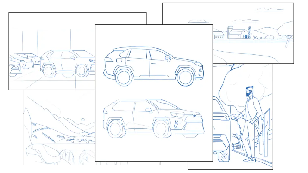 Animation production process Toyota